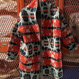 Scotch and Soda Jacquard sweater knit cardigan